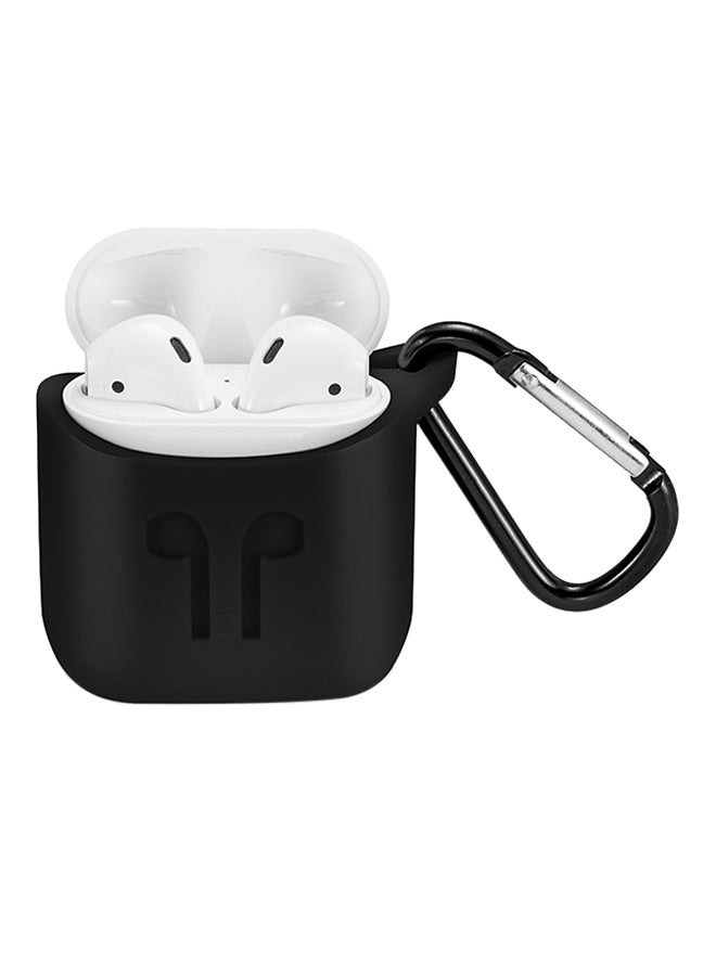 Charging Case Cover For Apple AirPods Black - Image 1