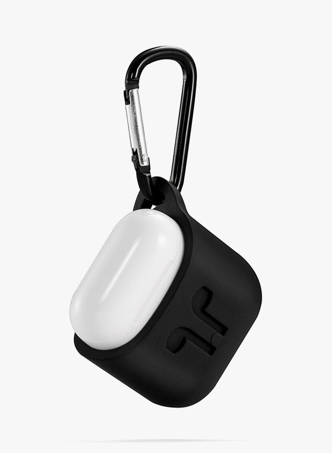 Charging Case Cover For Apple AirPods Black - Image 2