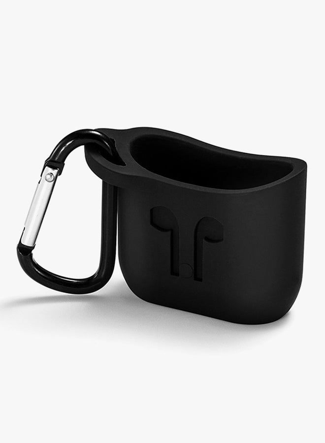 Charging Case Cover For Apple AirPods Black - Image 3