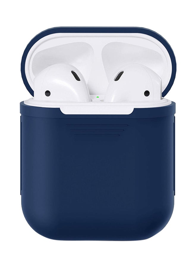 Circuits Protective Charging Case Cover For Apple AirPods Blue  - Image 1