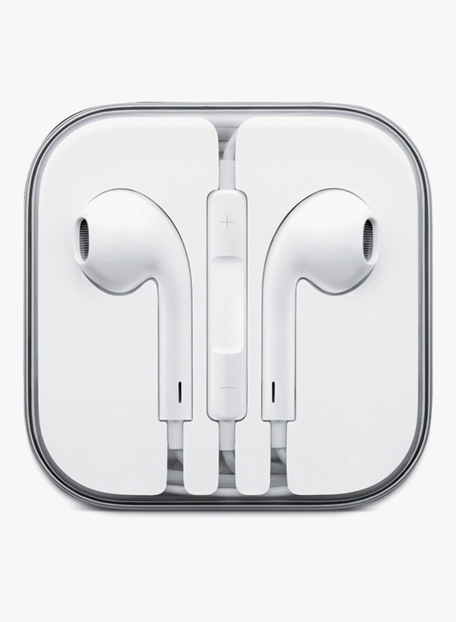 In-Ear Headphone With Mic White - Image 2