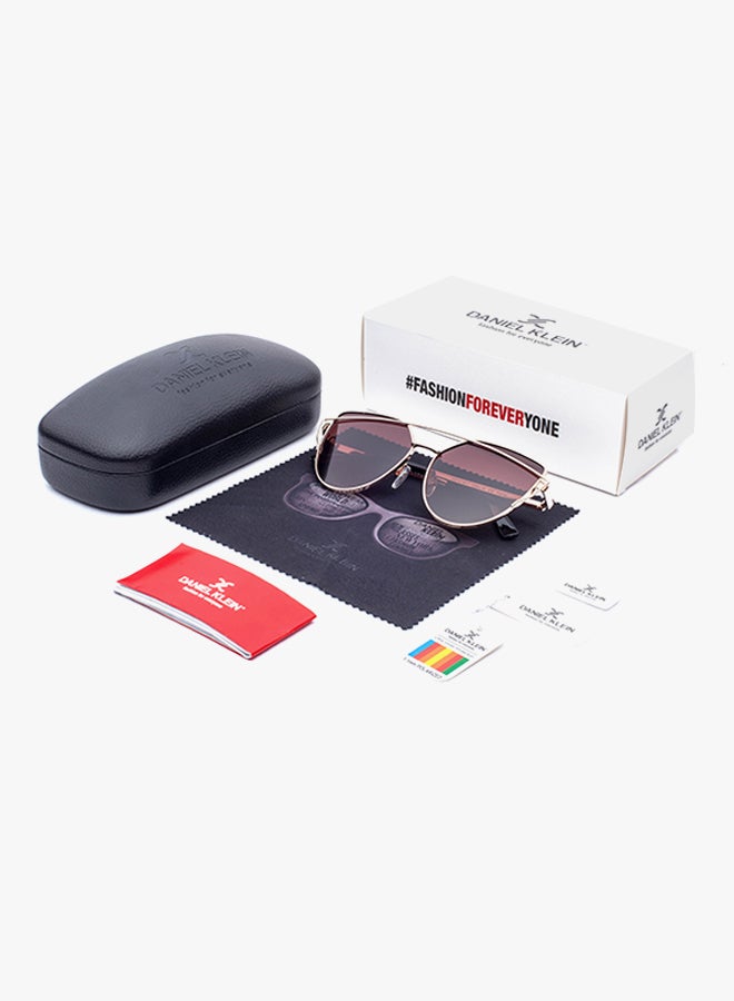 دانيل كلاين نظارة شمسية آفياتور بعدسات مستقطبة للنساء - Image 3