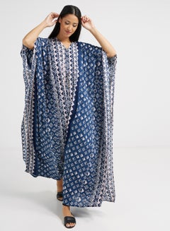 Floral Printed Kaftan Multicolour