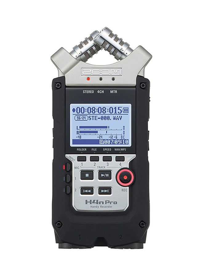 ZOOM - Multi-Track Recorder H4N-PRO Black - Image 1