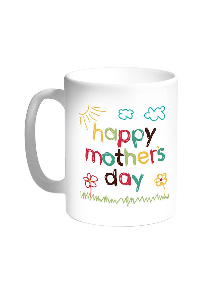 Decalac Happy Mother's Day Printed Coffee Mug White