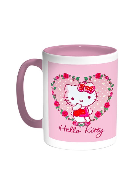 Hello Kitty Printed Coffee Mug Pink/White