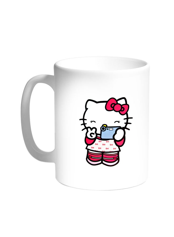 Decalac Hello Kitty Printed Coffee Mug White