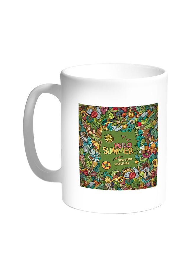 ديكالاك قدح قهوة - هالو سمر أبيض