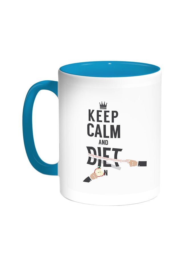 قدح قهوة - كيب كالم أند دايت تركواز/أبيض