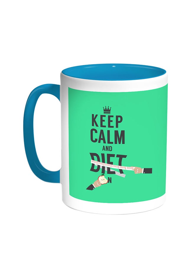 ديكالاك قدح قهوة - كيب كالم أند دايت تركواز/أبيض