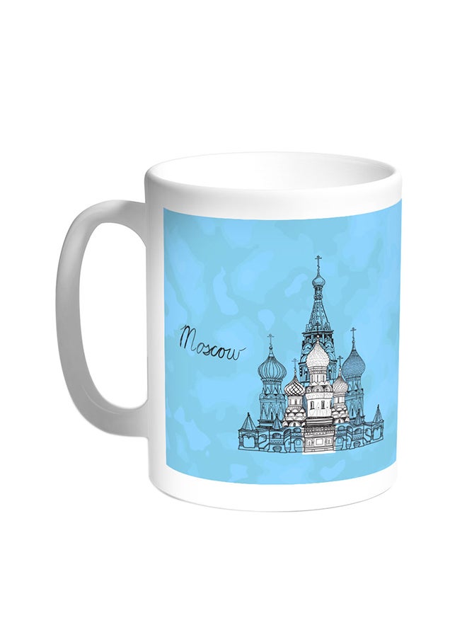 Decalac Landmarks - Moscow Printed Coffee Mug White 