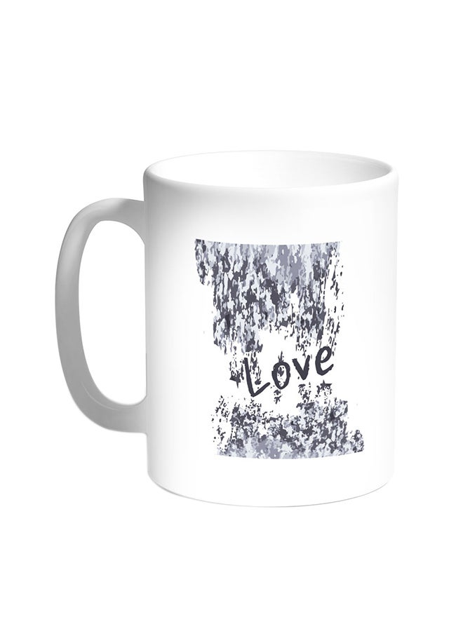 ديكالاك قدح قهوة - لوف أبيض