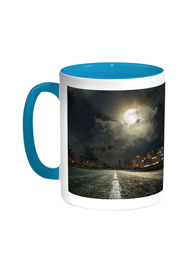 ديكالاك قدح قهوة - ضوء القمر تركواز/أبيض