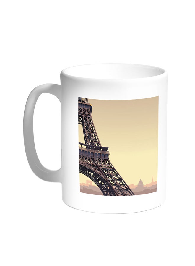 Decalac Painting - Paris Printed Coffee Mug White