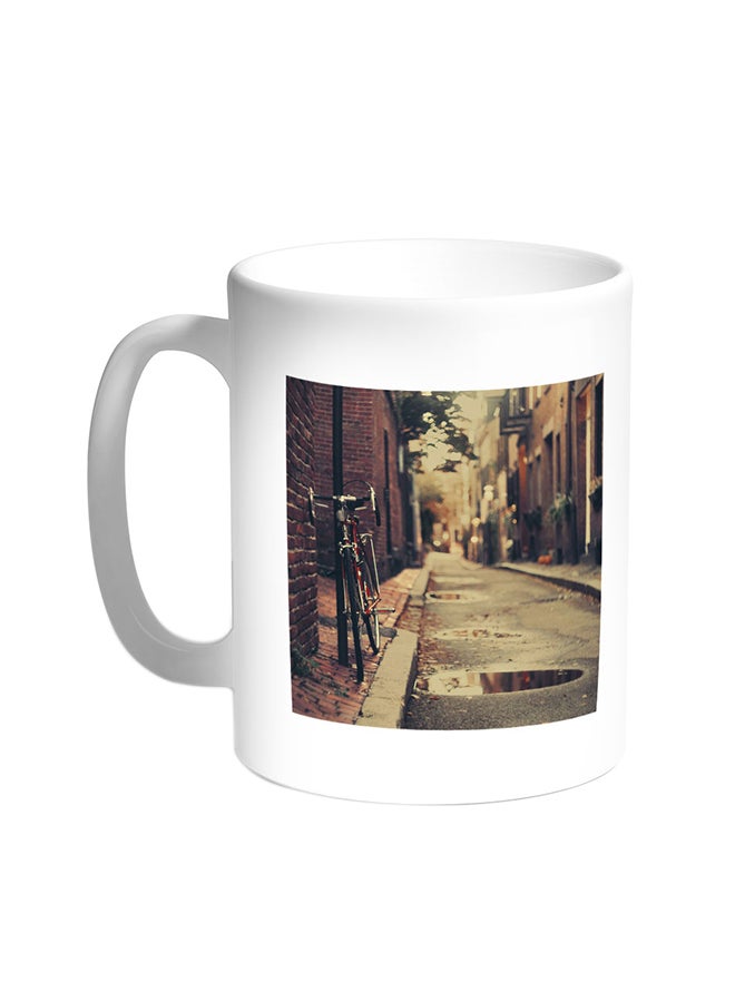 Painting Printed Coffee Mug White