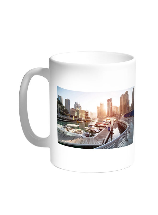 Decalac Painting Printed Coffee Mug White