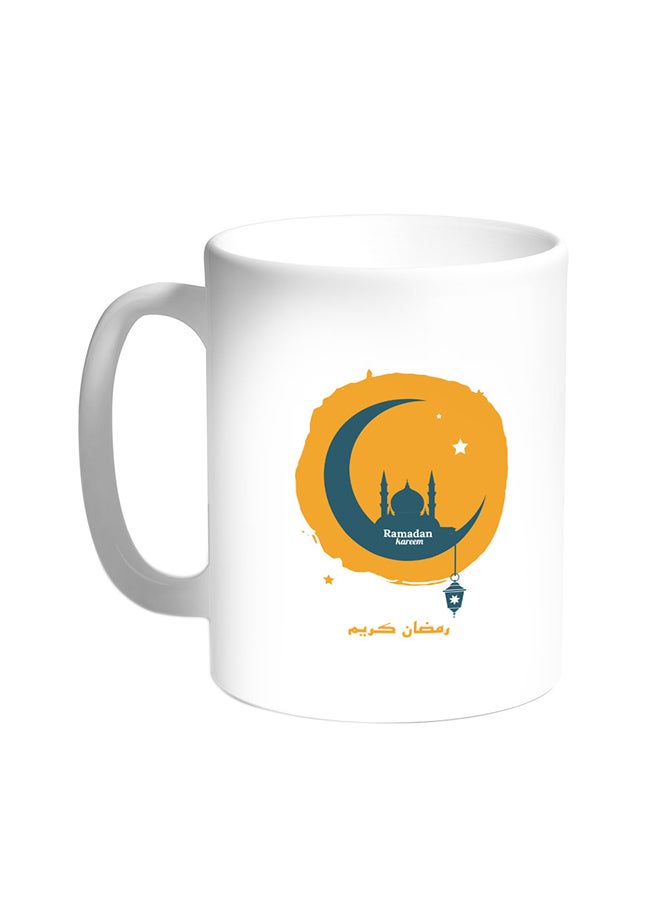 Decalac Ramadan Kareem Printed Coffee Mug White