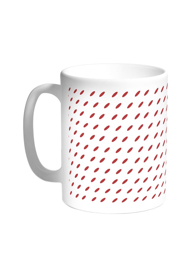 Decalac Points Printed Coffee Mug White