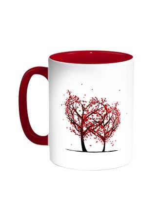 Romantic Printed Coffee Mug Red/White - v1528111602/N15114327A_1