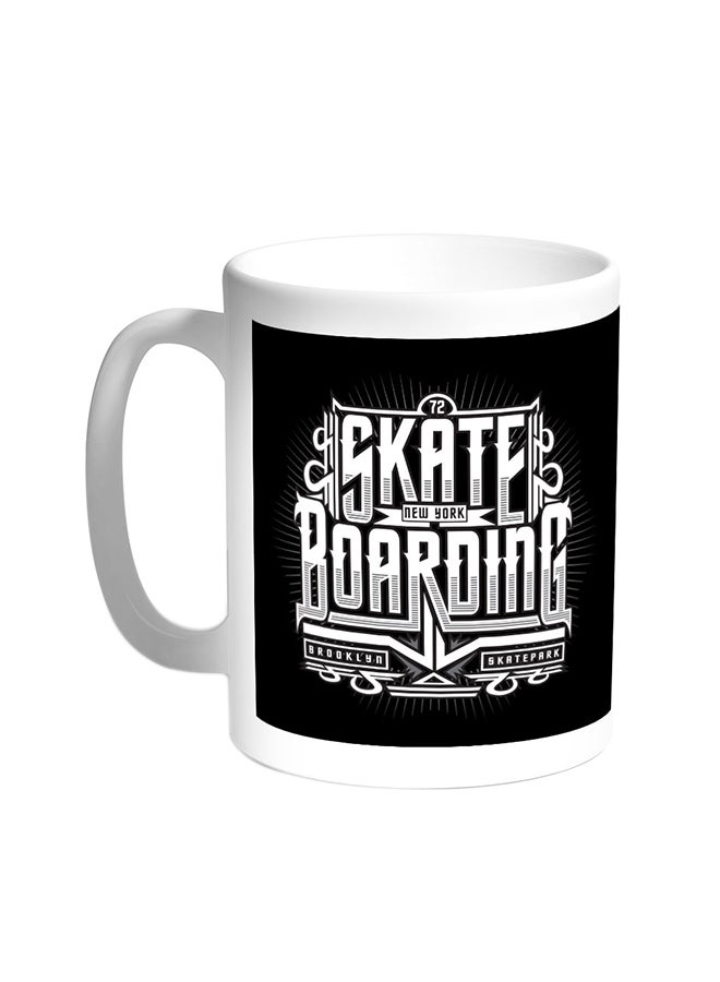 ديكالاك قدح قهوة - التزلج على اللوح أبيض