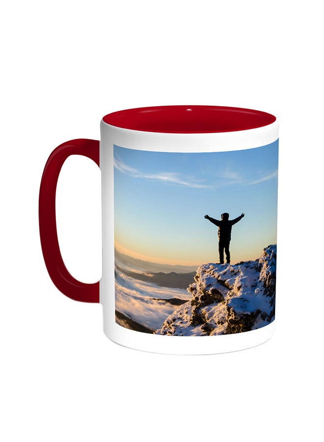 قدح قهوة - ذا سوميت أحمر/أبيض