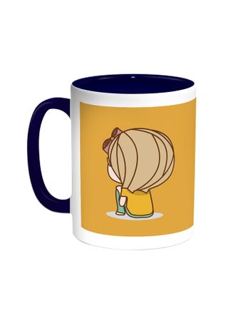 Time To Think Printed Coffee Mug Blue/White - v1528111730/N15115073A_1
