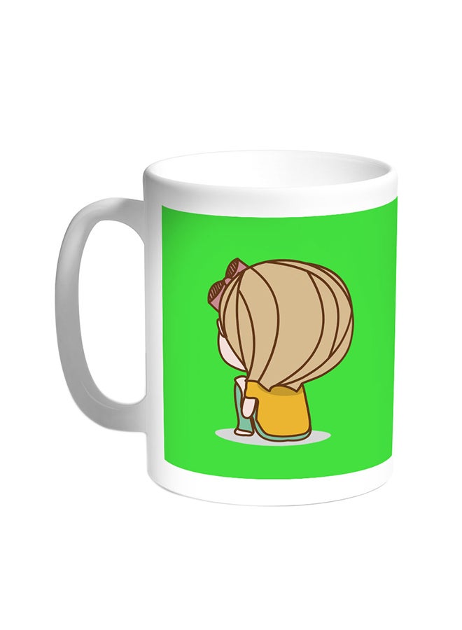 ديكالاك قدح قهوة - تايم تو ثينك أبيض