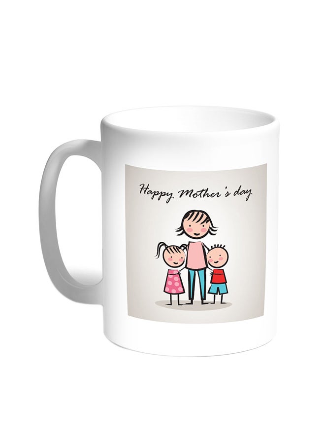 Decalac Happy Mother's Day Printed Coffee Mug White