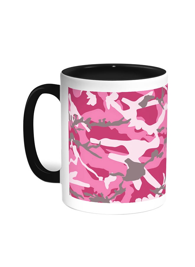 Decalac Army Clothing Printed Coffee Mug Black/White