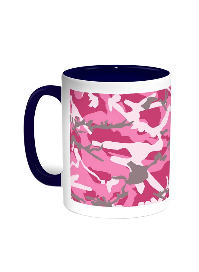 قدح قهوة - ملابس الجيش أزرق/ أبيض