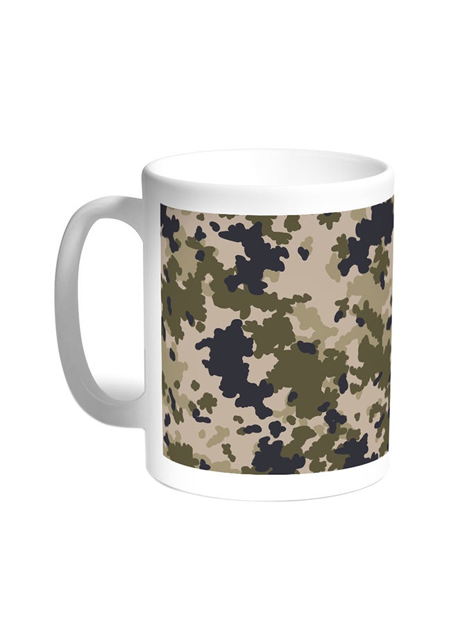 ديكالاك قدح قهوة - ملابس الجيش أبيض