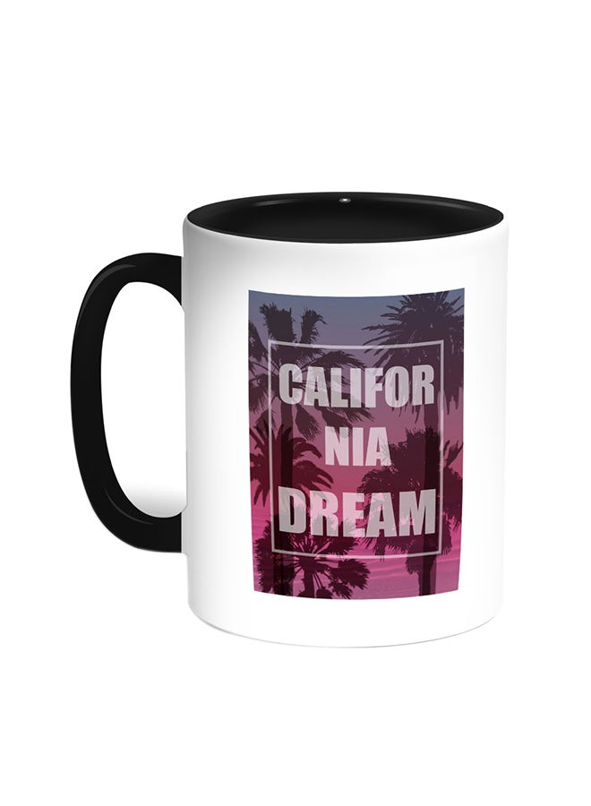 ديكالاك قدح قهوة - كاليفورنيا دريم أسود/ أبيض