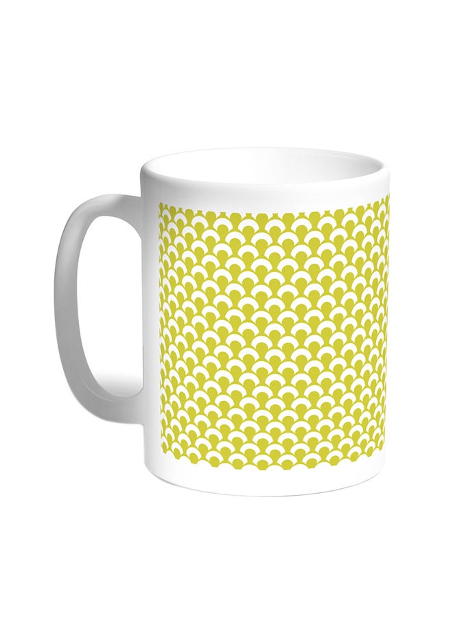 Decalac Decoration Printed Coffee Mug White