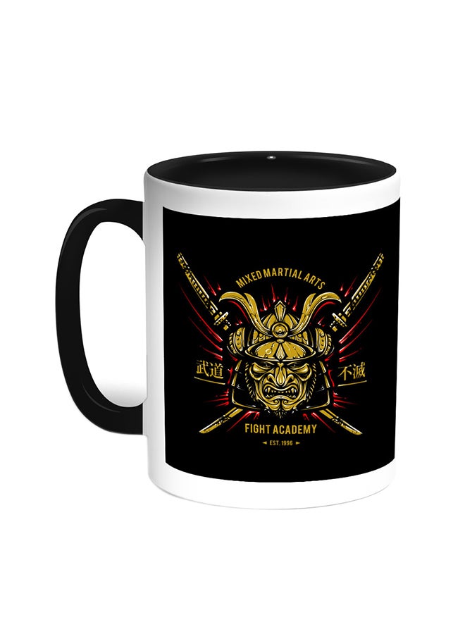 Decalac Fight - Legendary Printed Coffee Mug Black/White 