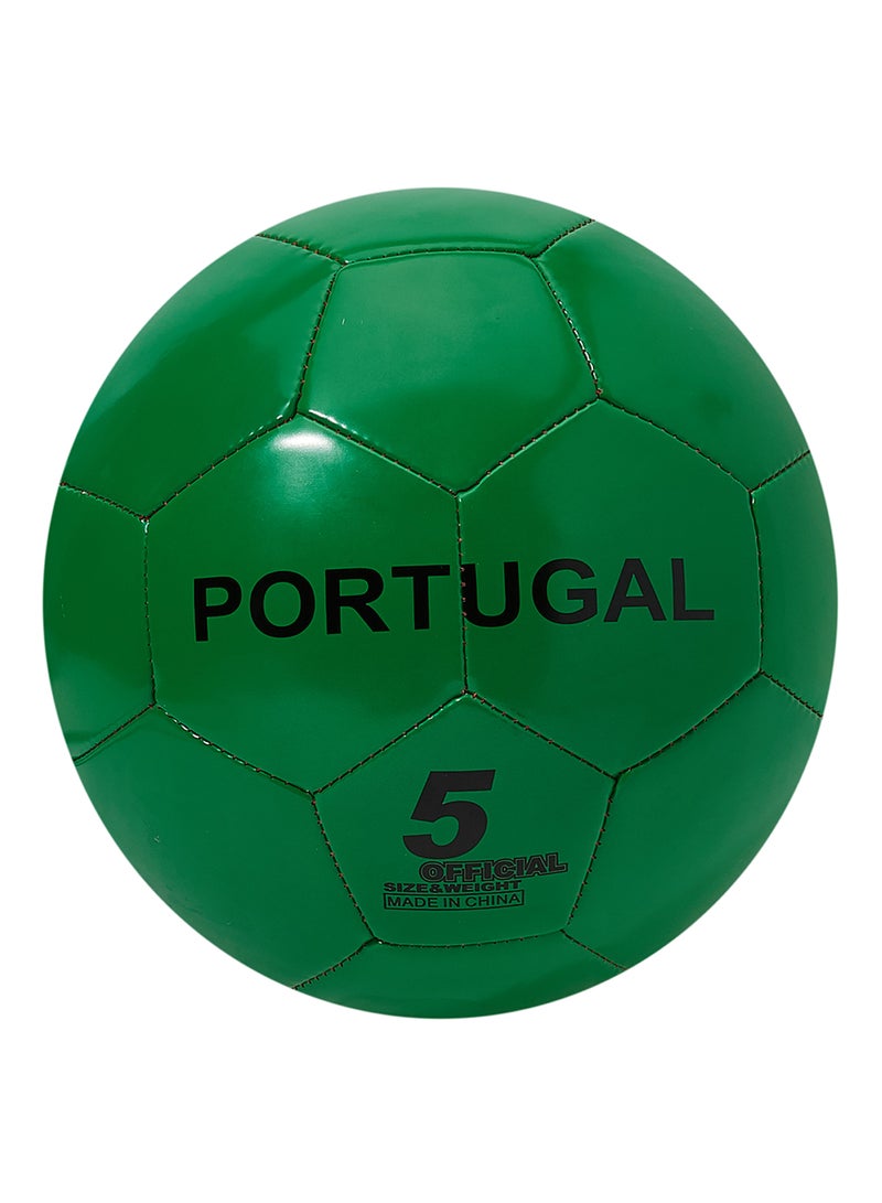 جوريكس كرة قدم بطبعة علم البرتغال - مقاس 5 - Image 1