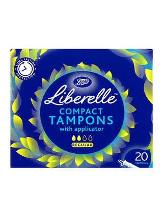 Liberelle Compact Applicator Tampon Regular 20s - v1528113710/N14734574A_1