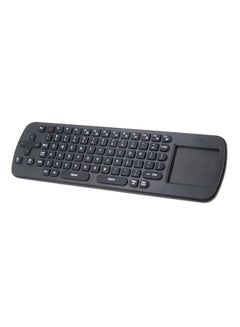 RC12 Wireless Flying Mouse Keyboard - English Black