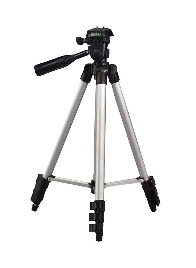 Aluminium Foldable Tripod Silver/Black
