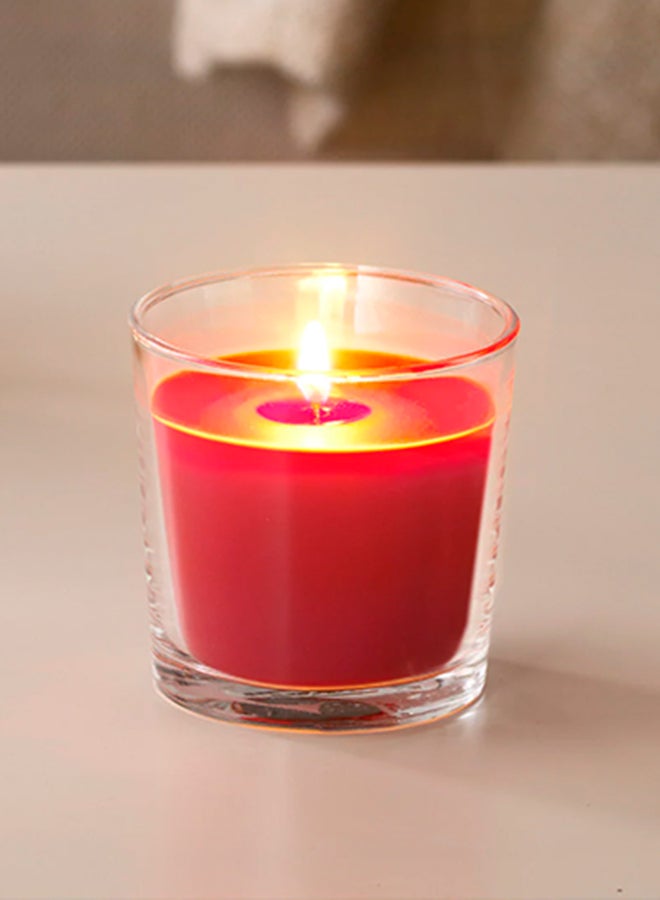 Ikea - Sinnlig Scented Candle - Garden Berries Red 7.5cm - Image 1