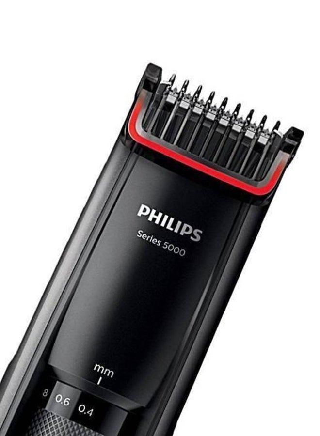 فيليبس آلة تشذيب شعر اللحية الخفيف للغاية سيريز 5000 أسود - Image 2
