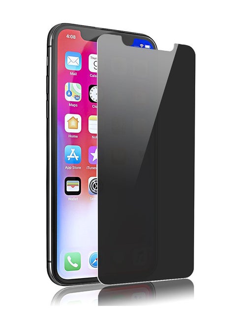 Privacy Tempered Glass Screen Protector For Apple iPhone X/Xs Black