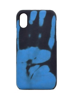 oem Thermal Sensor Discoloration Protective Case Cover For Apple iPhone X Blue/Black  - Image 1