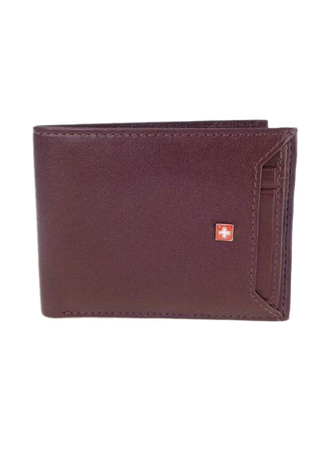SWISS MILITARY - Leather Bi-Fold Wallet Brown - Image 1