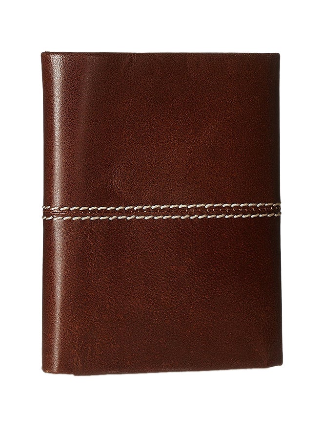 SWISS MILITARY - Leather Bi-Fold Wallet Brown - Image 1