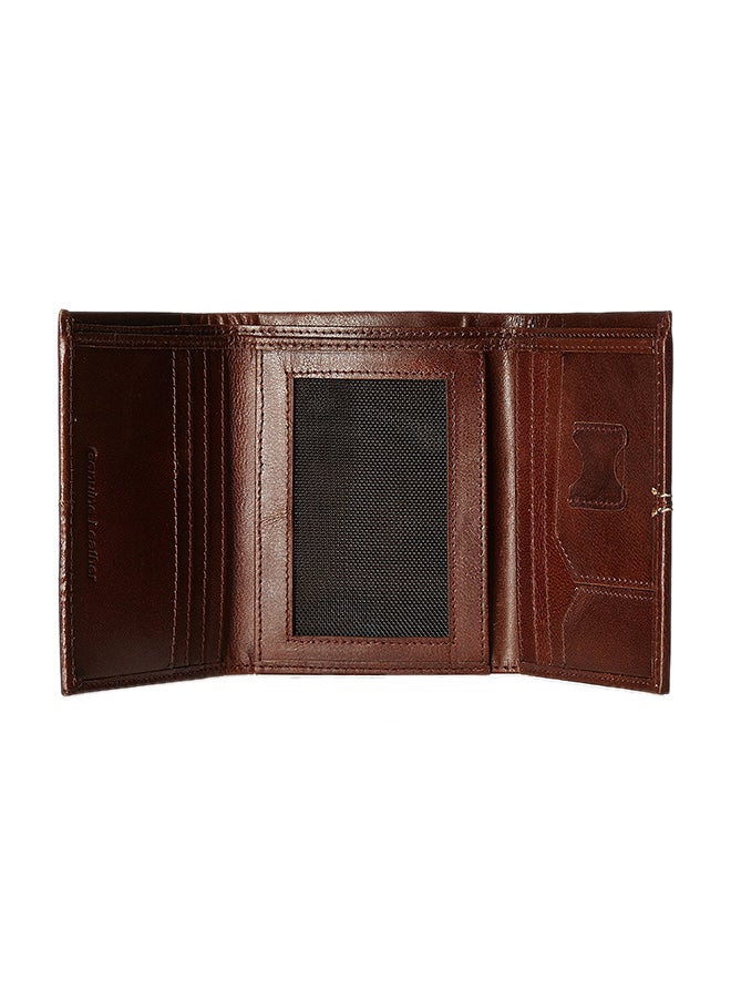 SWISS MILITARY - Leather Bi-Fold Wallet Brown - Image 1