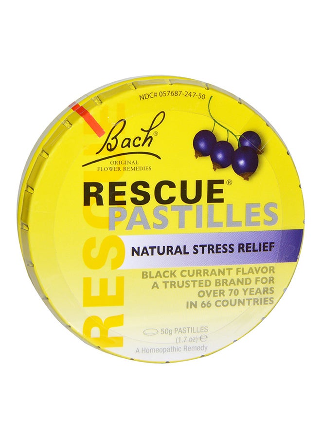 Blackcurrant Bach Recue Pastilles