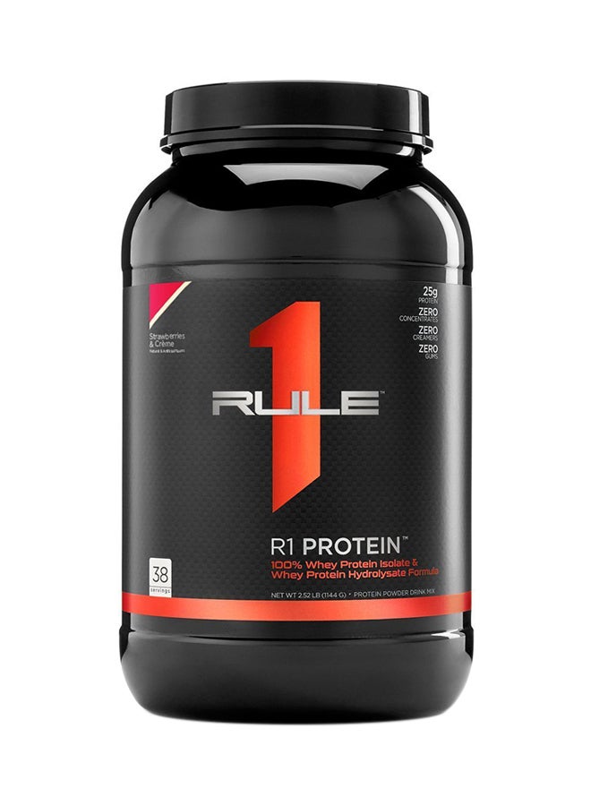 RULE 1 Strawberry And Creme Protein