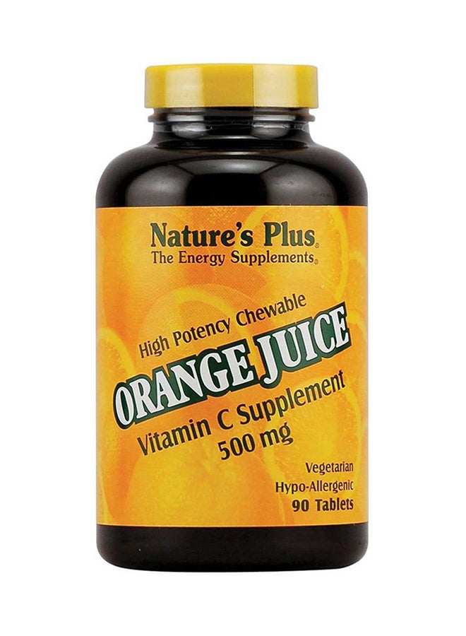Orange Juice Vitamin C Supplement, Exp Date: 30-04-2023
