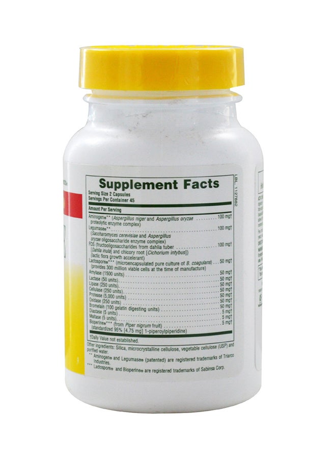 Natures Plus Acti-Zyme Live Food Enzyme - Image 2