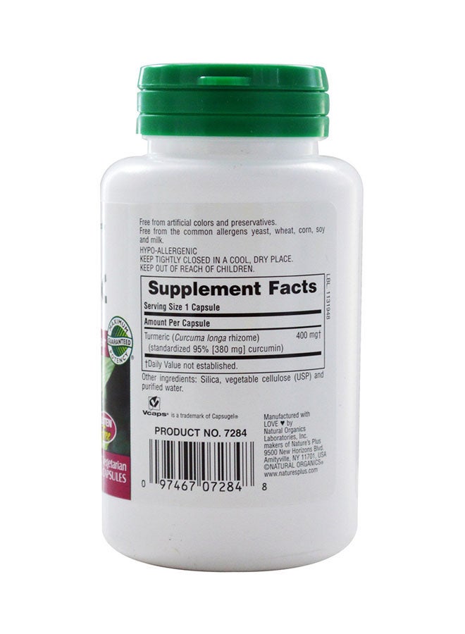 Natures Plus Herbal Actives Turmeric - Image 2